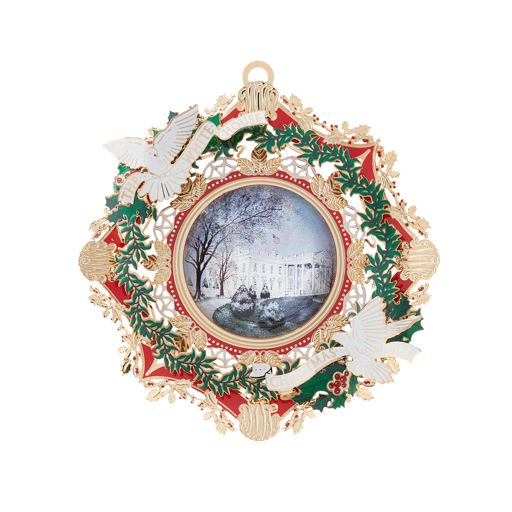 2013 White House Christmas Ornament, The American Elm Tree