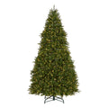 10 ft. Pre-Lit Dunhill Fir Tree with Dual Color LED Lights - holiday-lighting