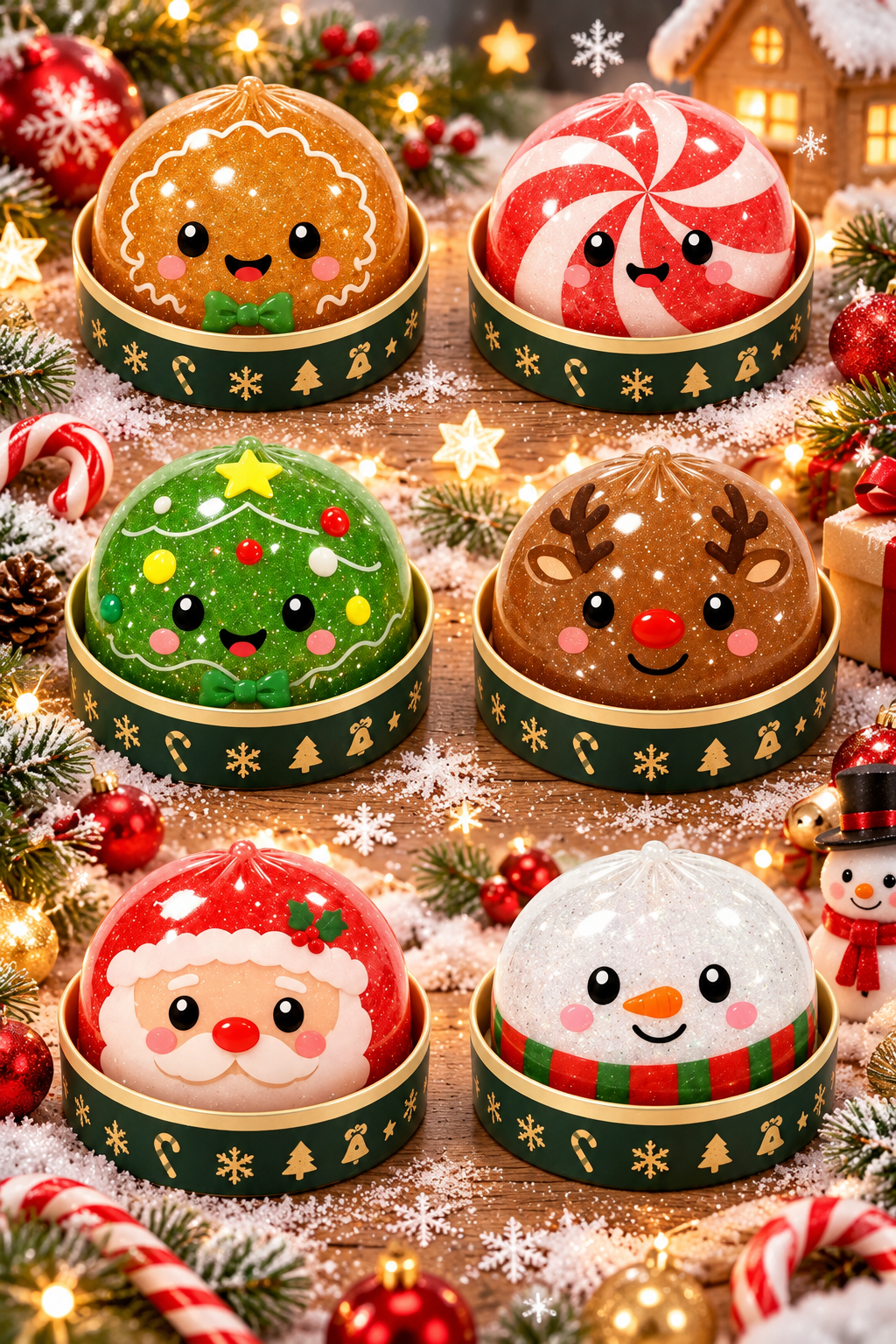 Holiday Squishy Mystery Dumplings -SHIPS 10/30